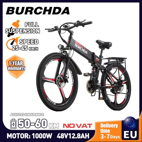 Bicicletta elettrica burchda - bicicletta,