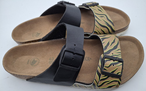 Birkenstock vegan arizona nero - arizona,