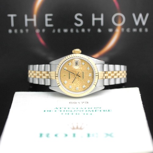 Rolex lady datejust stahl - datejust,