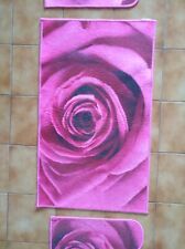 SET 3 TAPPETINI BAGNO