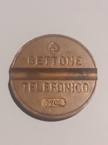 Gettone telefonico sip serie - telefonico,