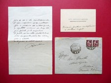 Autografo Giovanni Bertini