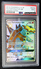 Pokemon Turtonator GX Shiny SV52/SV94 Hidden Fates PSA 9 Mint Original