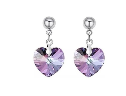 Orecchini forma cuore con - forma,