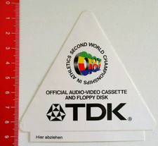 Adesivo/adesivo TDK: TDK audio