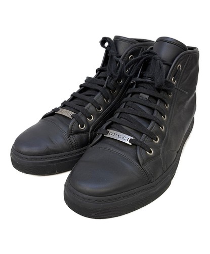 Gucci boots 423300 us8 black - boots, us8.5