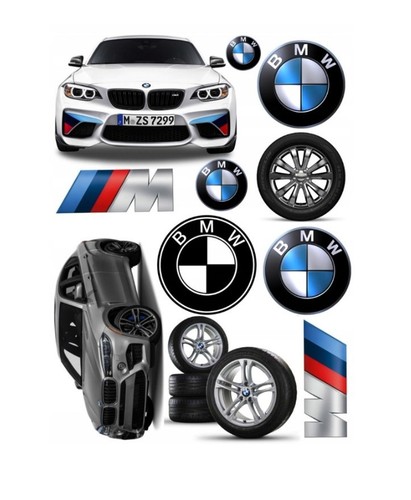 Zucchero commestibile bmw auto - commestibile,