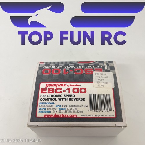 Duratrax futaba esc - by, esc-100