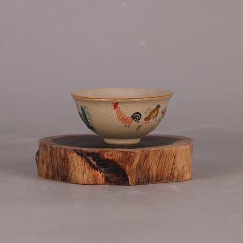 Tazza barattolo pollo smaltato