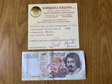 BANCONOTA LIRE 100000