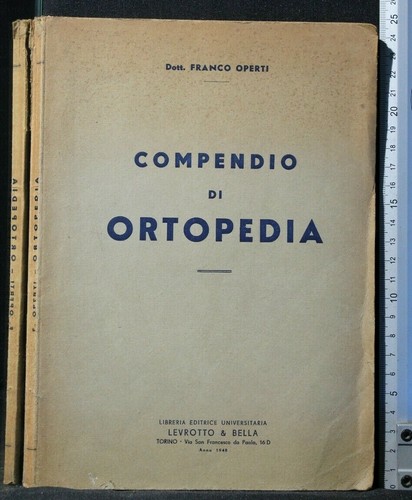 Compendio ortopedia franco - compendio, di