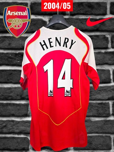 Maglia arsenal 2004 henry - arsenal,