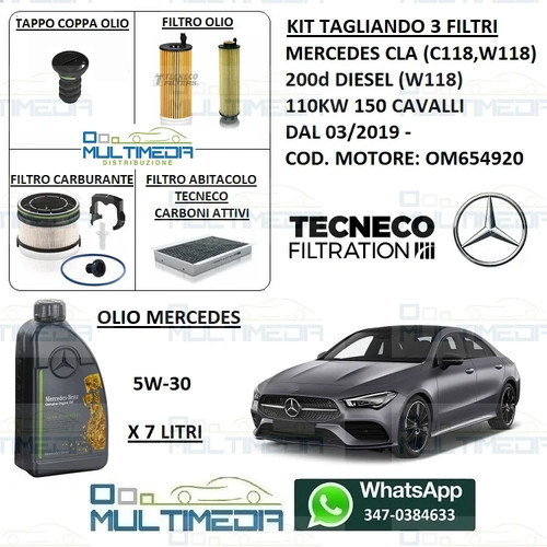 Kit tagliando filtri - 3,