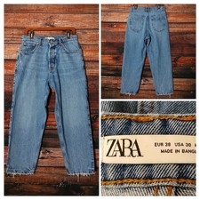 ZARA Jeans Mens 30X24 Relaxed