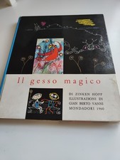 Zinken Hopp: La Magica Gesso Illustrazioni Di Gian Berto Vanni Hatier 1959