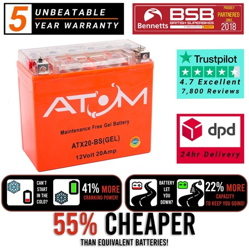 Ytx20l batteria moto - ytx20l-bs, atom