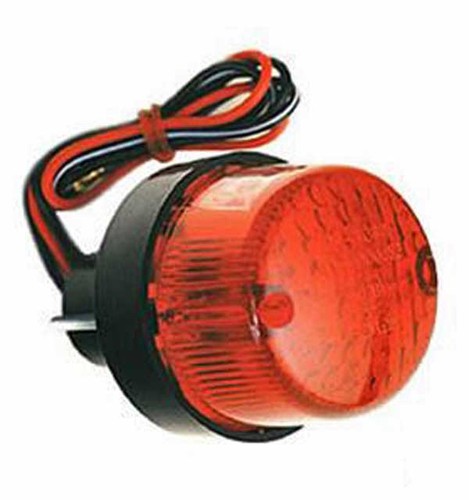Faro posteriore moto nero