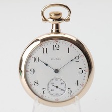 Orologio da tasca aperto Elgin