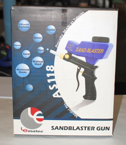 Pistola portatile sabbiatrice