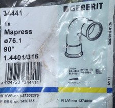 gomito geberit mapress 76.1 90