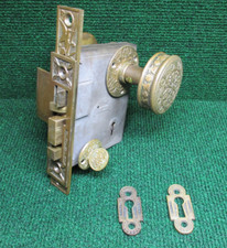 1885 NORWALK BUTTERFLY MORTASE LOCK LH SET COMPLETO con CHIAVE - H-25100 (20869)
