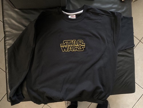 Felpa logo star wars ricamato - star,