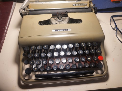 Macchina scrivere olivetti - macchina,