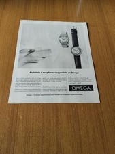 1961 OMEGA SEAMASTER COMPACT -  CONSTELLATION CALENDAR GRAN LUSSO VINTAGE AD PUB
