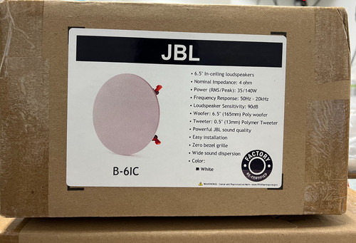 Jbl 6ic altoparlante da - altoparlante,