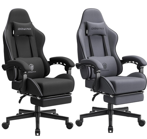 Dowinx sedia gaming tessuto - sedia,