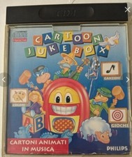Cartoon Juke box CDI Philips. Disco perfetto, il box contenitore non è perfettam