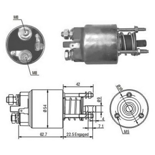 Elettromagnete motore - cv,