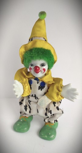 Vintage pagliaccio clown - pagliaccio, in