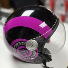 OFFERTA CASCO JET RODEO DRIVE NERO/FUCSIA TG. XS RD105RS03