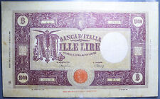 1000 LIRE 6/3/1944 GRANDE M B.I. NC REPUBBLICA SOCIALE ITALIANA