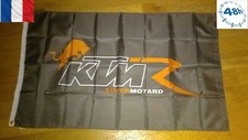 Drapeau bannière flag KTM Supermotard 90x150 CM