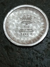 Longines Caseback Fondello Snap-on Ø 30.55mm Stainless Steel Ref. 7261 3 Vintage