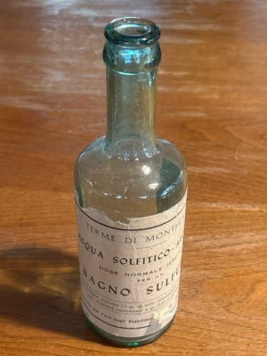 Bottiglia acqua solfitico - bottiglia,