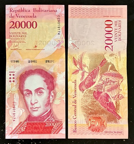 Venezuela 20000 veinte mil - venezuela,