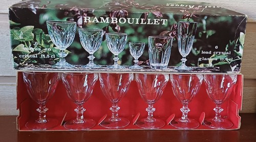 Coffret verres vin - 6, à