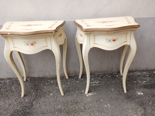 Coppia comodini laccati - coppia,