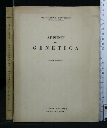 Appunti genetica giuseppe - genetica.,