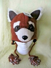 deLux CAPPELLO PANDA ROSSO