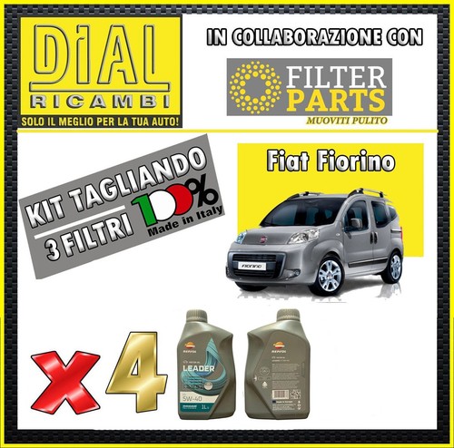 Kit tagliando filtri 3pz - kit, 3pz+4lt
