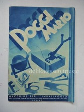 POGGI MARIO Torino FUTURISMO Macchine imballaggio CATALOGO 1925 circa