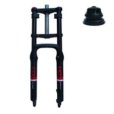 Forcella bici 26" sospensione pneumatica 4,0" Fat Tire bike con cuffia per telaio 44-55mm