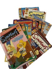 Lotto serie fumetti simpson - serie,