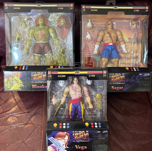 Set street fighter sagat - set,