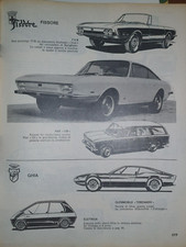 FISSORE FIAT GHIA  - PUBBLICITA' D'EPOCA ADVERTIS ADV-0123