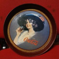 Vassoio Originale Vintage di Latta Pubblicita' " Drink Coca Cola " Anni 70